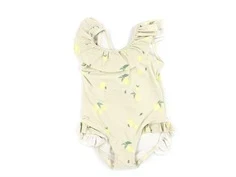 Name It oatmeal citron badedragt